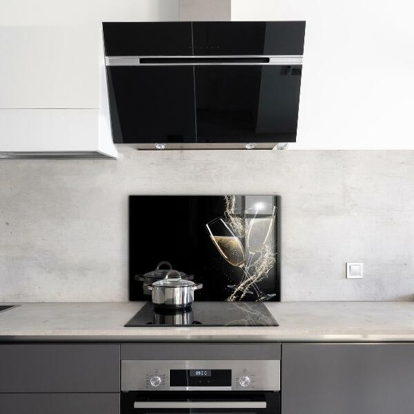 Painel cozinha Brinde da Noite de Champanhe