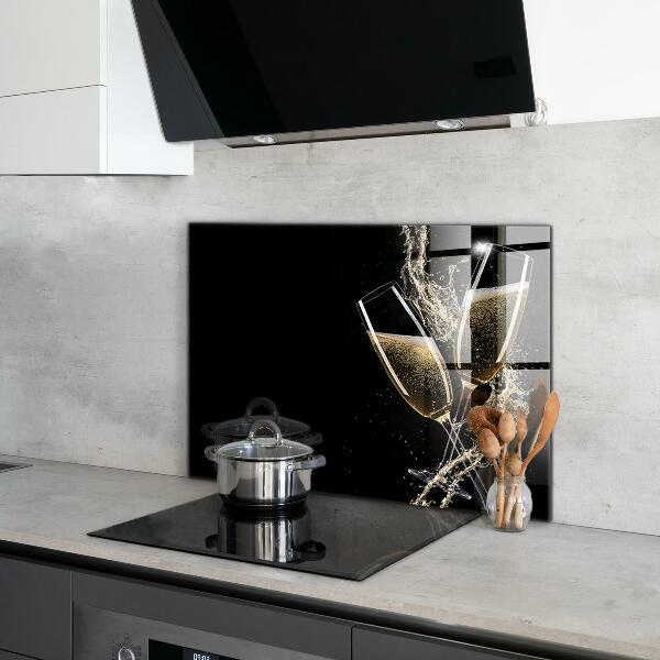 Painel cozinha Brinde da Noite de Champanhe