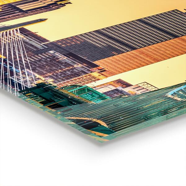 Backsplash cozinha Nascer do sol na clareira da montanha