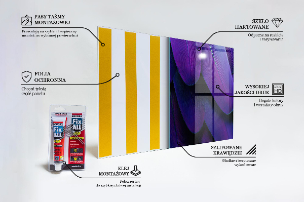 Painel cozinha Energia do Movimento da Fumaça