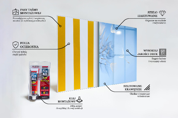 Painel cozinha Folha de palmeira tropical