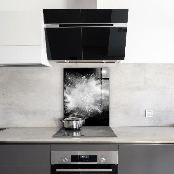 Painel cozinha Abstração de explosão de pó