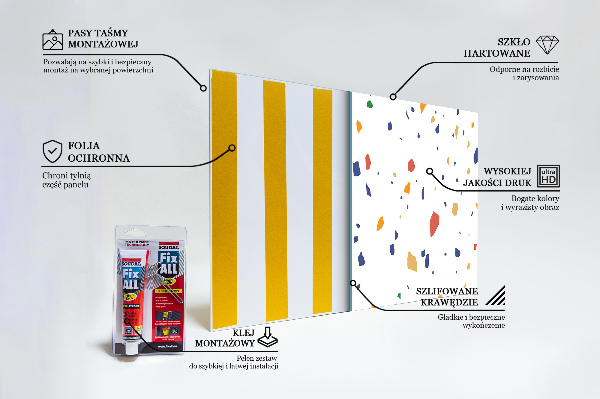 Painel para cozinha Terrazzo Terrazzo Granito