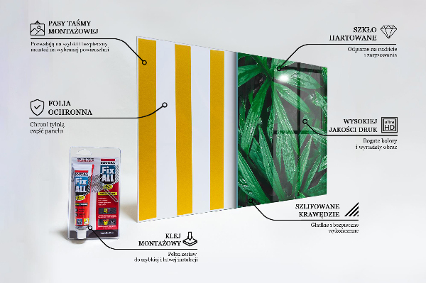 Painel cozinha Dente-de-leão com uma gota de orvalho