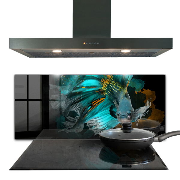 Backsplash cozinha Peixe tropical Betta