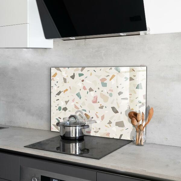 Backsplash cozinha Terrazzo Pedra Terrazzo
