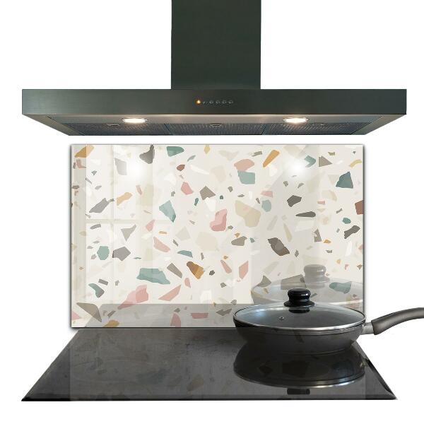 Backsplash cozinha Terrazzo Pedra Terrazzo