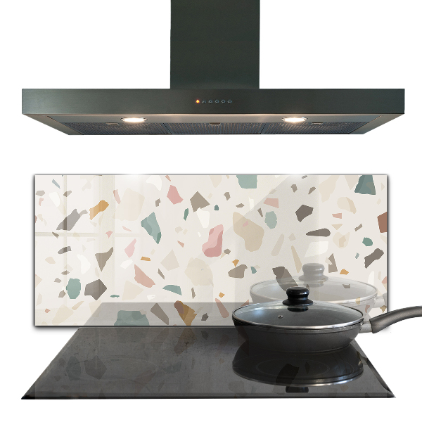Backsplash cozinha Terrazzo Pedra Terrazzo
