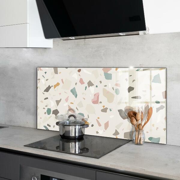 Backsplash cozinha Terrazzo Pedra Terrazzo