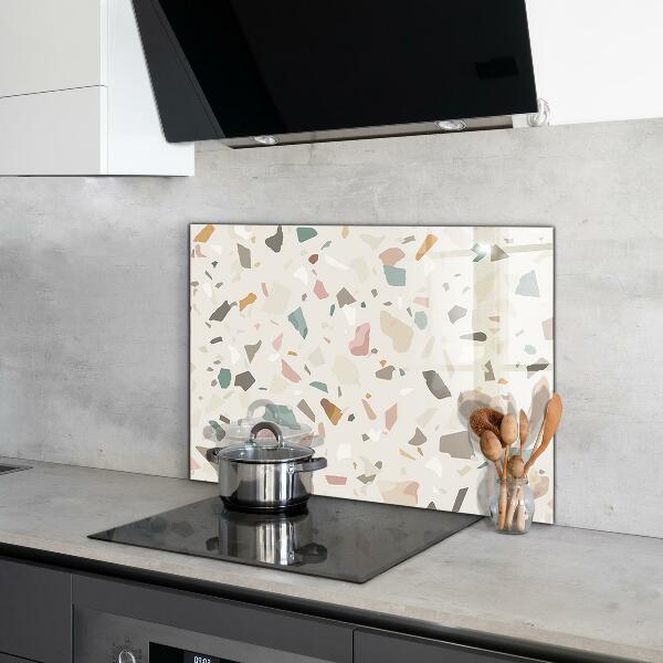 Backsplash cozinha Terrazzo Pedra Terrazzo