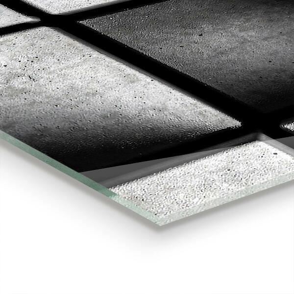 Painel para cozinha Cubos monocromáticos