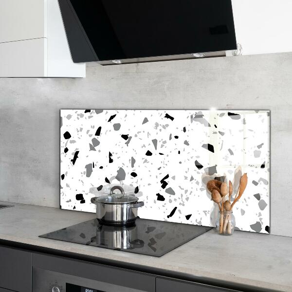 Backsplash cozinha Terrazzo Pedra Terrazzo