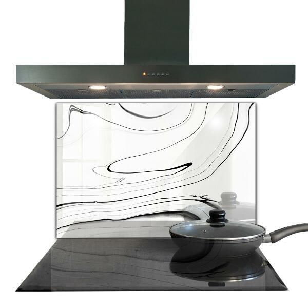 Painel para cozinha Estrutura de Mármore Branco