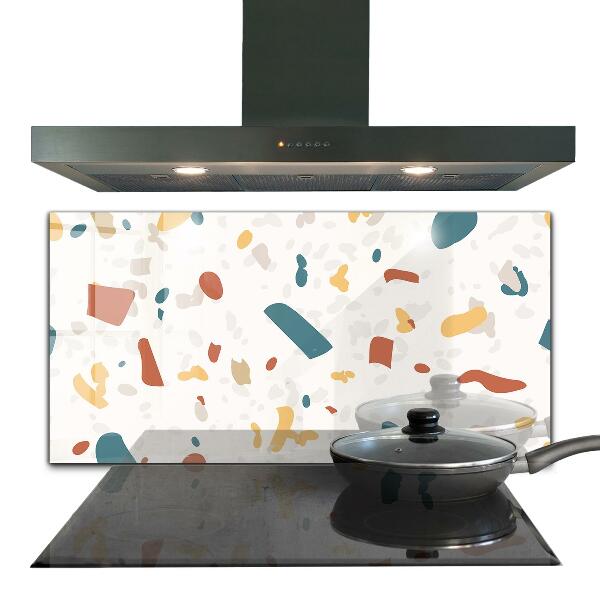 Backsplash cozinha Estrutura de pedra terrazzo
