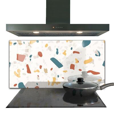Backsplash cozinha Estrutura de pedra terrazzo