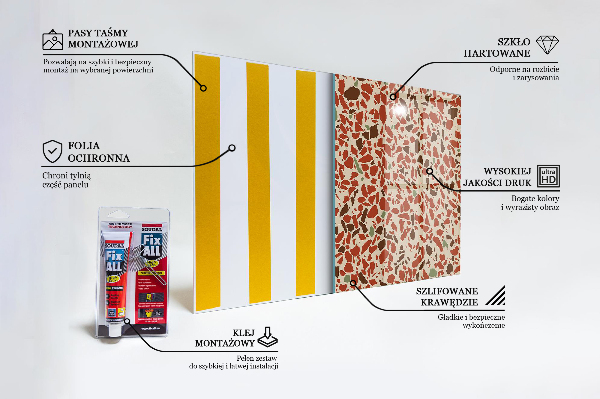 Painel cozinha Terrazzo Delicado Terrazzo