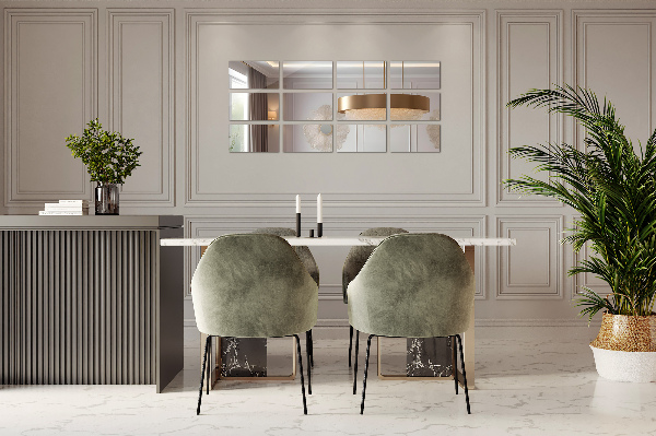 Azulejos espelhados 6 unidades. 30x20 cm