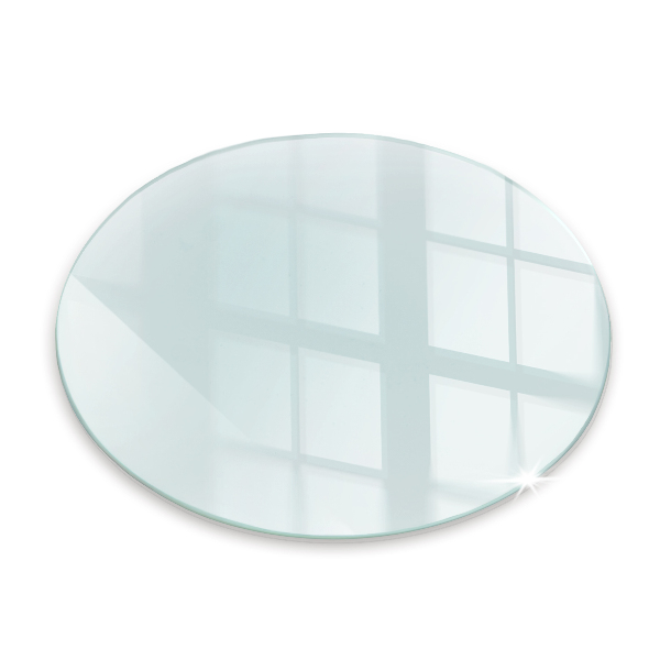 Base de vidro para lareira fi70 cm