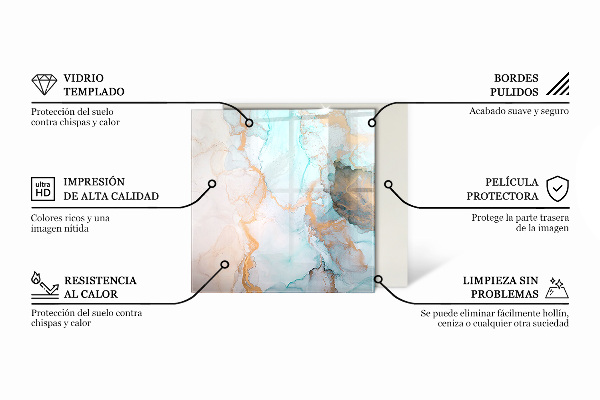 Base de vidro redonda para lareira Veios da madeira em corte transversal