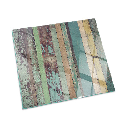 Base de vidro redonda para lareira Tábuas em diferentes tonalidades