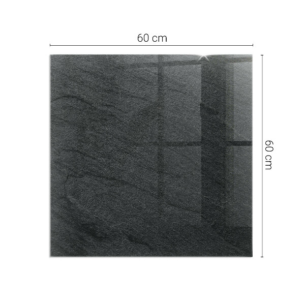 Base de vidro redonda para lareira textura da superfície da pedra
