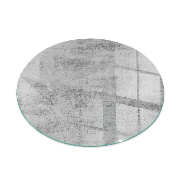 Base de vidro em quarto de círculo para lareira Textura de fundo abstrata