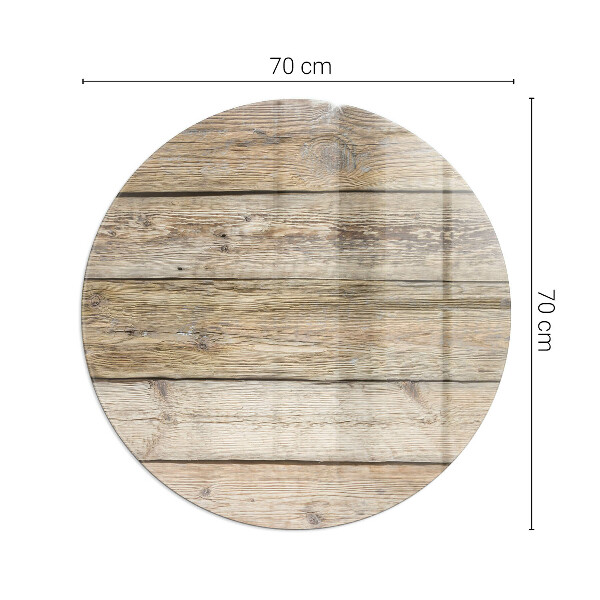 Base de vidro quadrada para lareira Prancha de madeira no layout