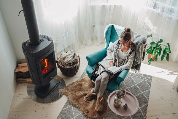 Base de vidro quadrada para lareira Padrão de textura abstrato