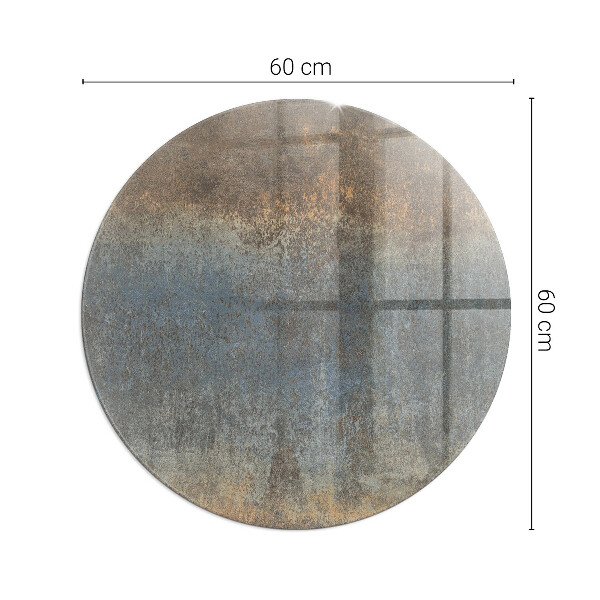 Base de vidro quadrada para lareira Padrão de textura abstrato