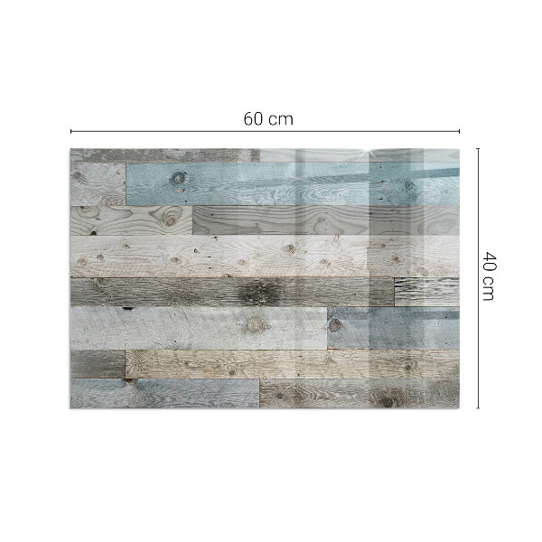 Base de vidro para lareira Tábuas em diferentes tonalidades