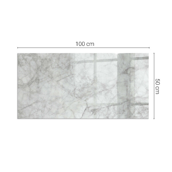 Base de vidro temperado para lareira Padrão de estrutura de mármore