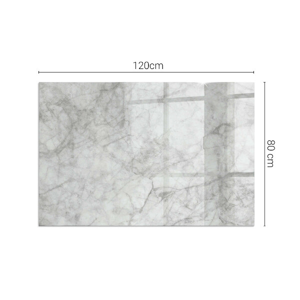Base de vidro temperado para lareira Padrão de estrutura de mármore