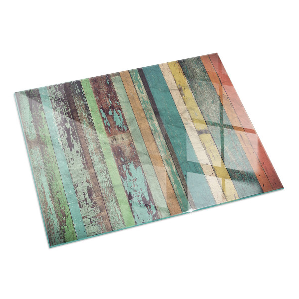 Base de vidro para lareira Tábuas em diferentes tonalidades