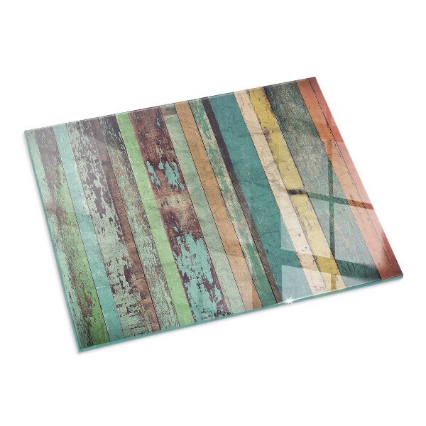 Base de vidro para lareira Tábuas em diferentes tonalidades