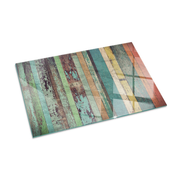 Base de vidro para lareira Tábuas em diferentes tonalidades