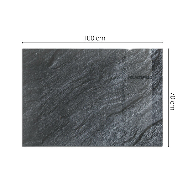 Base de vidro para lareira textura da superfície da pedra