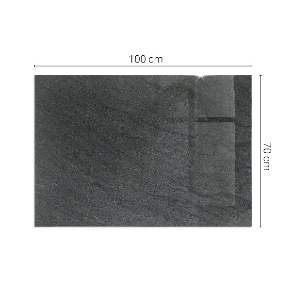 Base de vidro para lareira textura da superfície da pedra