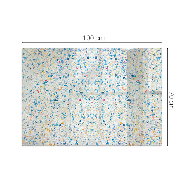 Base de vidro temperado para lareira Padrão de textura abstrato