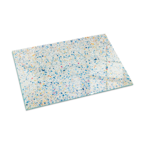 Base de vidro temperado para lareira Padrão de textura abstrato