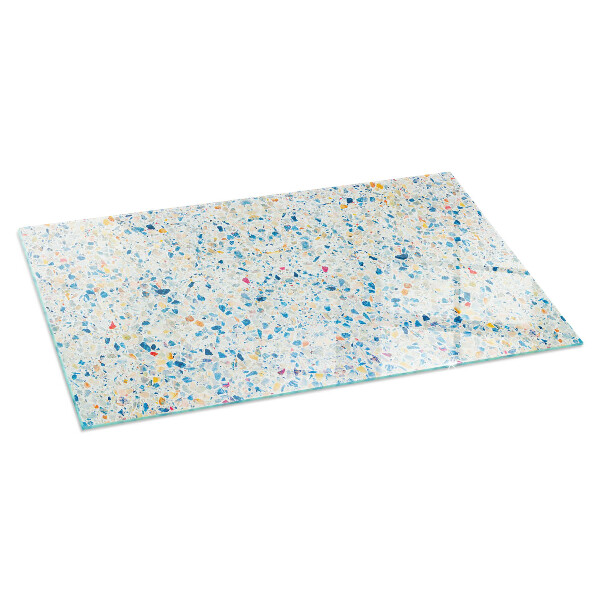 Base de vidro temperado para lareira Padrão de textura abstrato