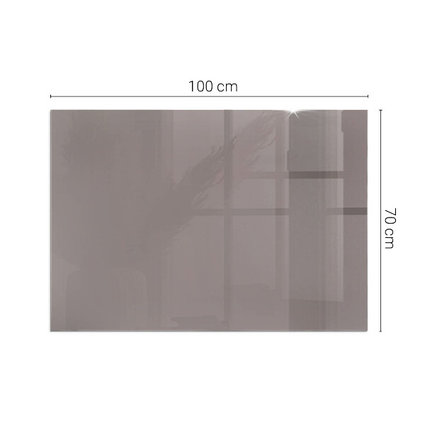 Base de vidro para lareira Cor bege