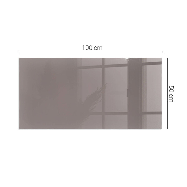 Base de vidro para lareira Cor bege