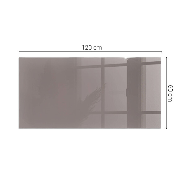 Base de vidro para lareira Cor bege