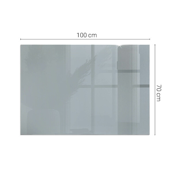 Base de vidro para lareira Cor cinza