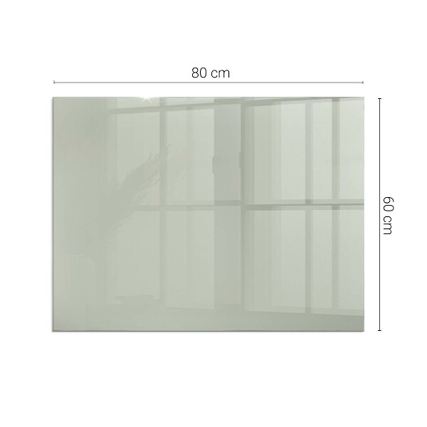 Base de vidro temperado para lareira Cor Verde-acinzentado