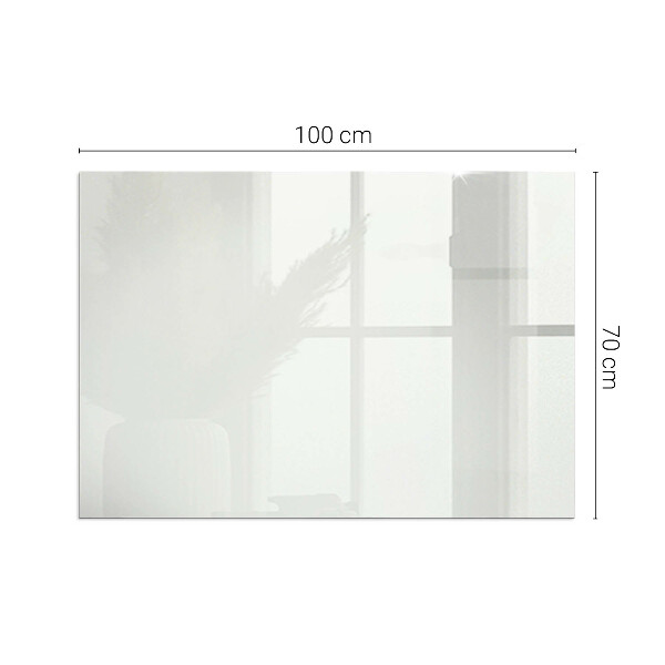 Base de vidro para lareira Cor marfim