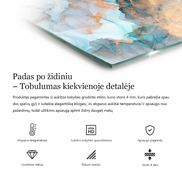 Base de vidro para proteção do piso Padrões de azulejos de cerâmica