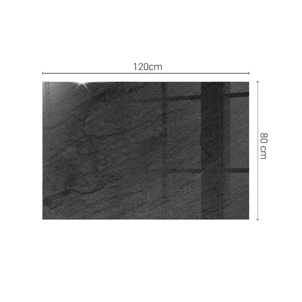 Tampo de vidro decorativo com impressão Padrão em pedra natural